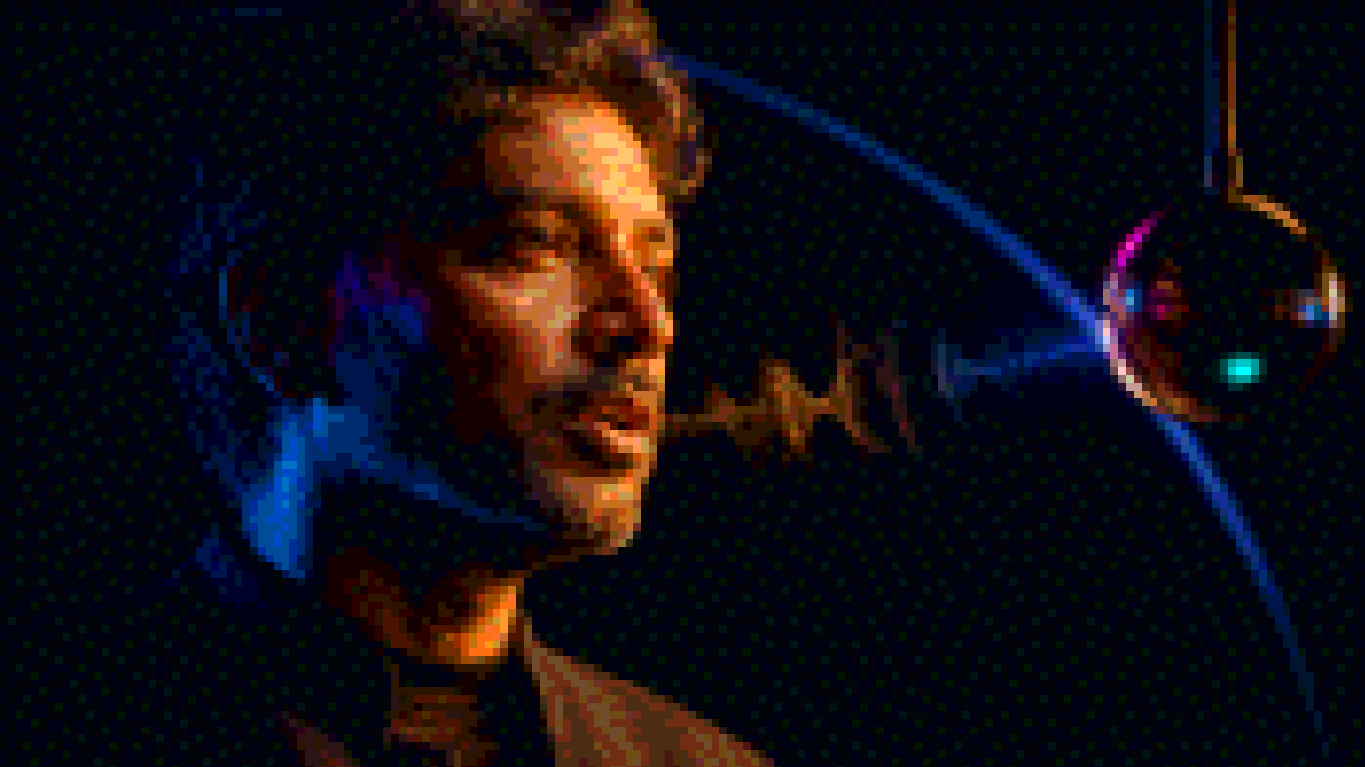 Vedika voice guidance in color dither
