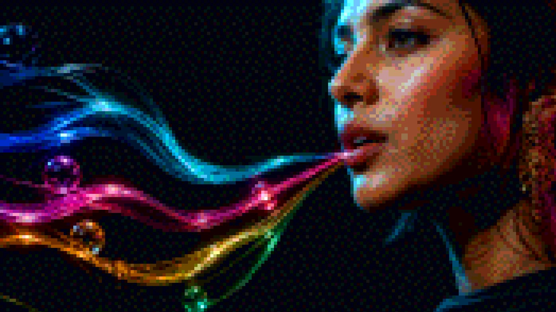 Multilingual interpretation streams in Stucki dither